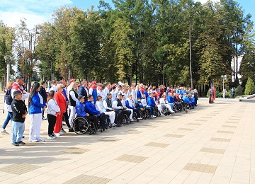        В Минске состоялась церемония открытия Открытого чемпионата Республики Беларусь по легкой атлетике среди спортсменов с ОВЗ