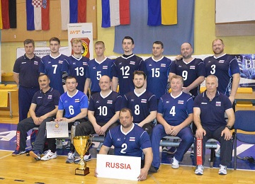        Мужская сборная команда России по волейболу сидя стала серебряным призером международного турнира Sarajevo Open 2018      