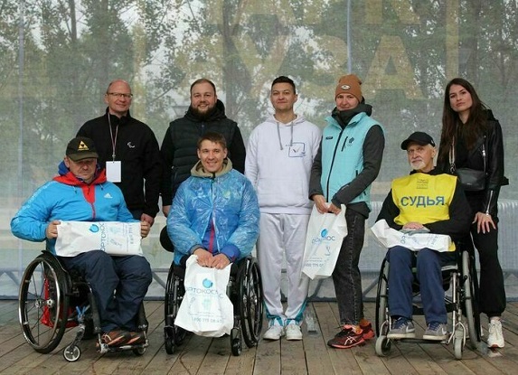 В Москве прошел фитнес-день для людей с инвалидностью