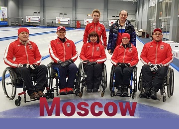 Сборная Москвы выиграла чемпионат России по керлингу на колясках