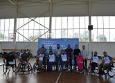 В Грозном прошел турнир по теннису между инвалидами-колясочниками