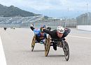 На трассе «Сочи Автодром» состоялся V Международный полумарафон на спортивных колясках Рецепт-Спорт