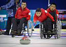 Канада, Швеция и США прошли в финальную стадию Чемпионата Мира IPC 2013 по керлингу на колясках в Сочи, Россия